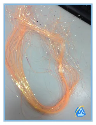 pet tinsel hair ornament angelina fibers