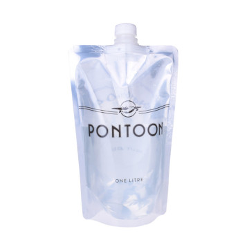 Plastic Packaging 35ml Shampoo Pouch Spout Bag