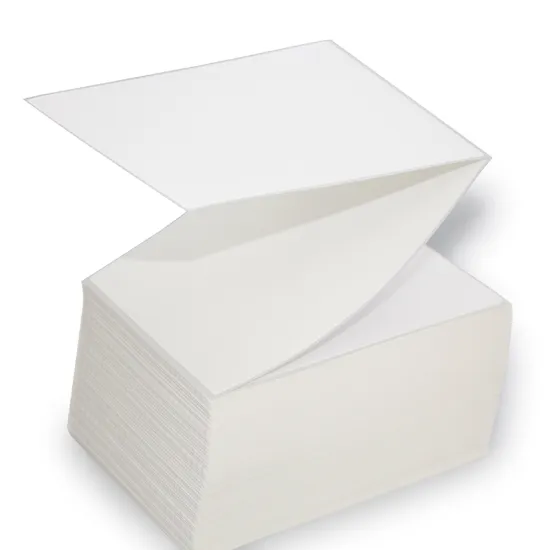 A6 direct thermal label Fanfold shipping label roll