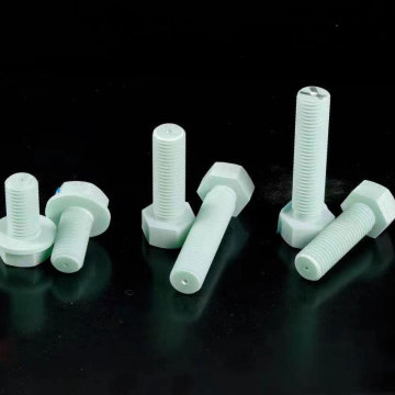 NINGBO Epoxy G10 3250 3240 Fasteners - M25 Threaded Rods and Hex Nuts with Hole