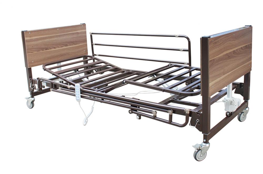 Four Sections Hospital Bed with Variable Height