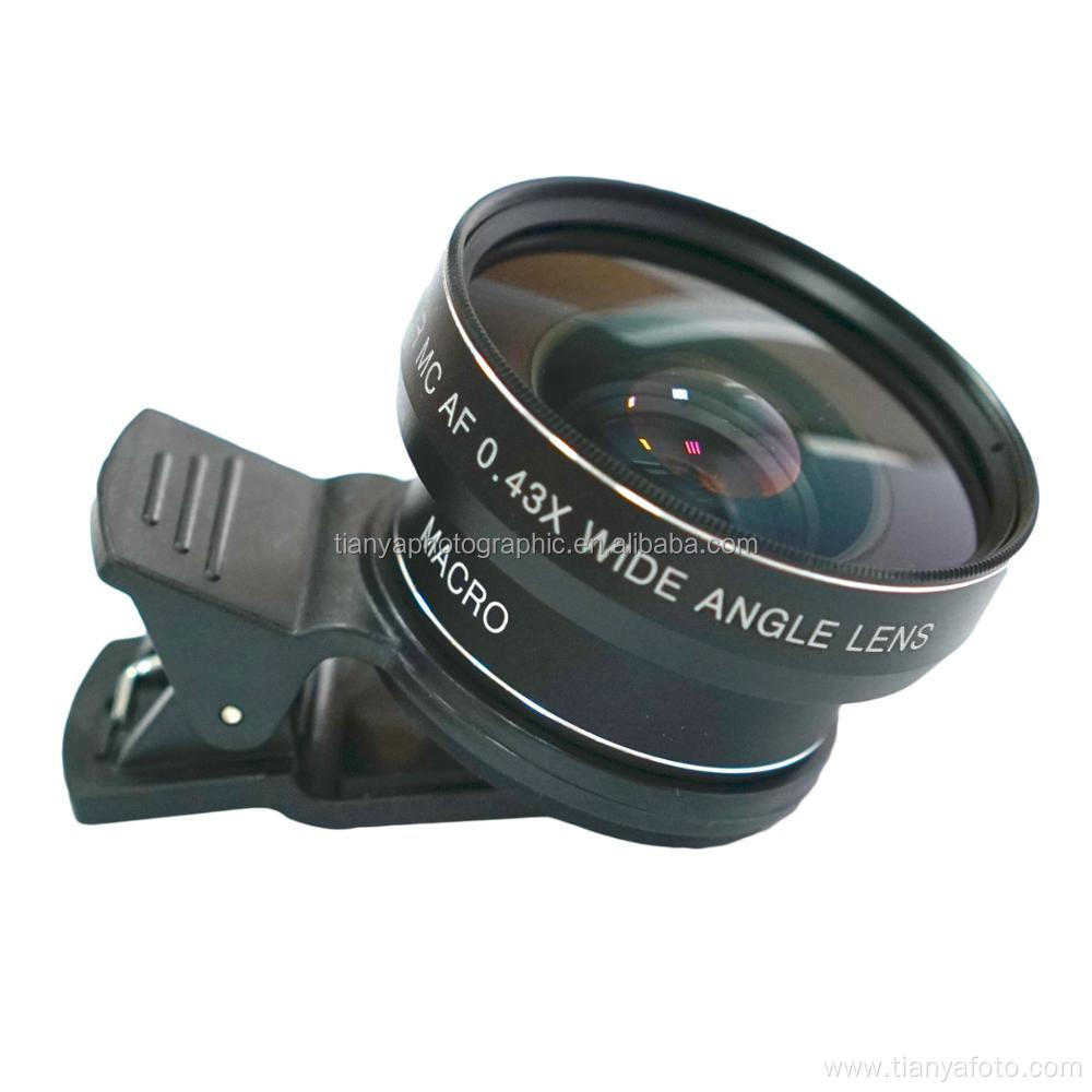 mobile phone lens with lens clip