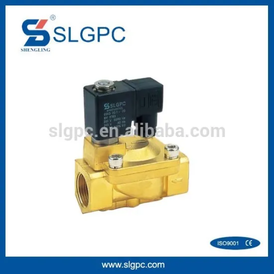 Brass material good quality electronic water valve PU225-08A