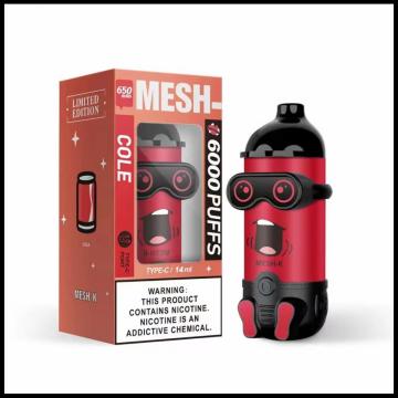 Mesh-X 6000パフオリジナルキットVape Wholesale