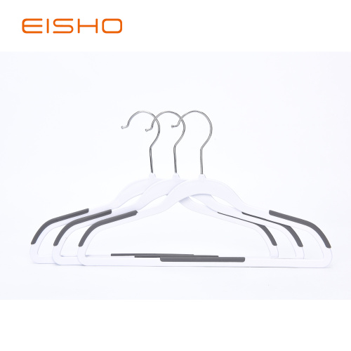 Non Slip Plastic Suit Hangers With Rubber Pieces