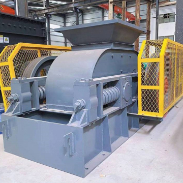 Roller Sand Making Machine: Small Hydraulic Double-Tooth Roller Crusher for Coal Gangue, Quartz, Pebble, and Slag