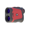 Slope compensated golf rangefinder with customized logo