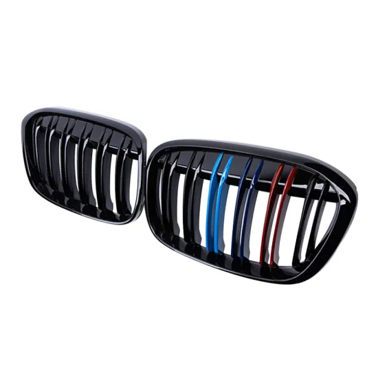 Gloss Black M Color Dual Salt ABS Material Front Grille for X1 F48 2016-2019
