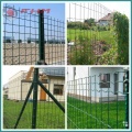 Green Euro Fence Welded Fence with Post