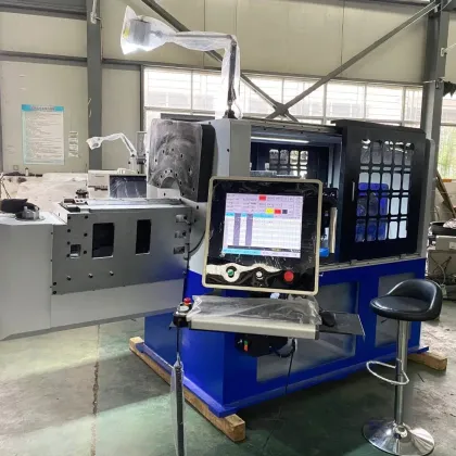 Automatic Round Wire Circle Bender Ring Forming Machine