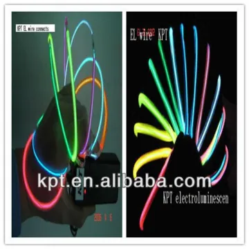 el wire 2.3mm transparent luminescent cool