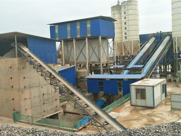 Hydraulic Concrete Batching Plant