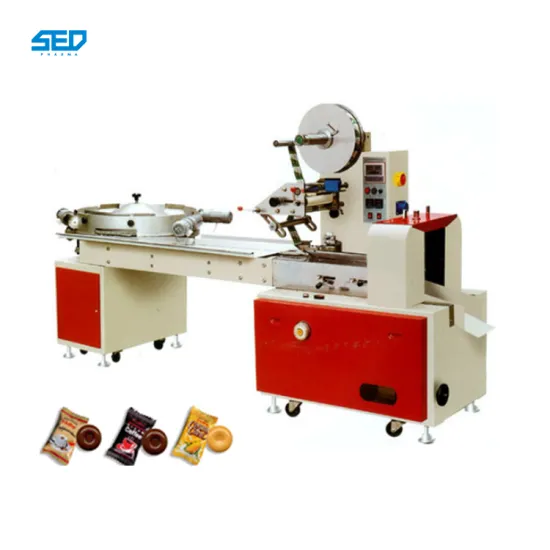 Automatic Horizontal Candy Cookies Pillow Packing Machine