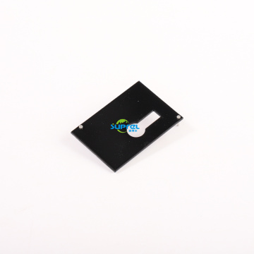 Blacken heatsink flat plates