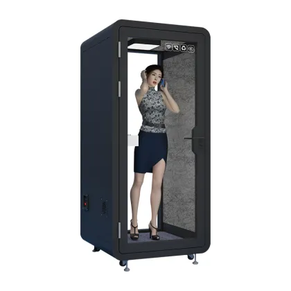 Soundproof Portable Office Cubicle Quiet Office Phone Booth