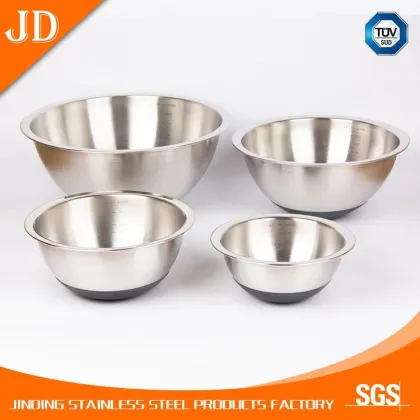 ice chilled salad bowl with serving bowl