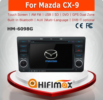 Hifimax car navigation system for mazda cx-9 touch screen dvd player mazda cx-9 dvd gps navigation