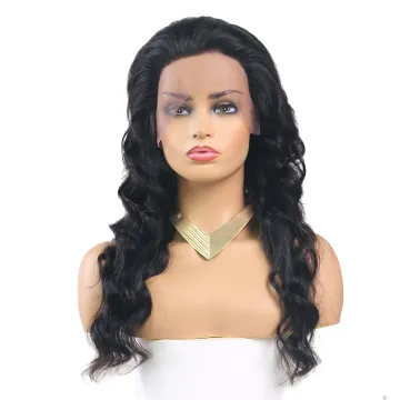 X-TRESS Brazilian Human Hair Pre Plucked 4*13 Lace Front Wigs Natural Wave Daily Soft Wigs For Women 180% Remy Hair Wigs