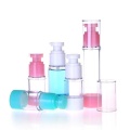 cosmetic packaging dispenser airless bottles with pump