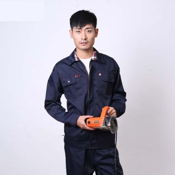 LB50 The new autumn anti-dirty clothes comfortable and breathable cotton long-sleeved suit workwear