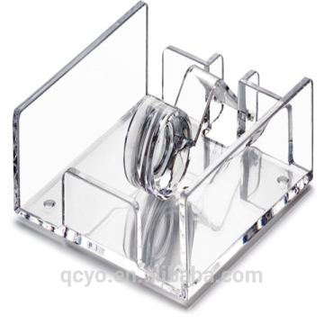 2015 clear flower tissue box