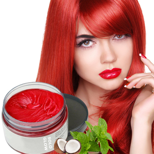 Semi Permanent Hair Color Cream Unisex Multi-Colors Temporary Modeling Hair Styling Wax Supplier