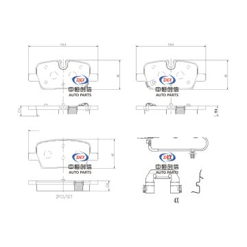suufka biriiga dambe ee Cadillac CT 4