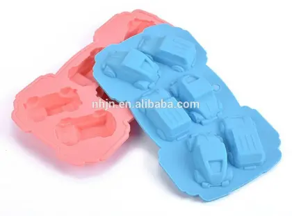 Supply creative car shaped silicone ice grid / ice tray / ice cube
