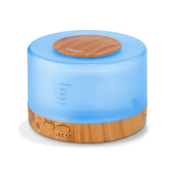 500ML Essence Air Cool Mist Ultrasonic Humidifier with Custom Logo, Aromatherapy, Bluetooth Speaker & Remote Control