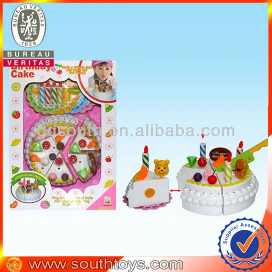 cutting food plastic toys