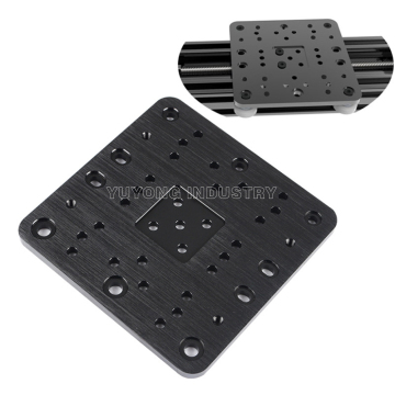 3D เครื่องพิมพ์อลูมิเนียมโลหะผสม C -beam XL Gantry Plate สำหรับเครื่องเสริมชิ้นส่วนเครื่องซีเอ็นซี - ขนาดกว้างสองเท่า