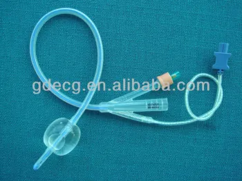 Foley Catheter with temperature probe