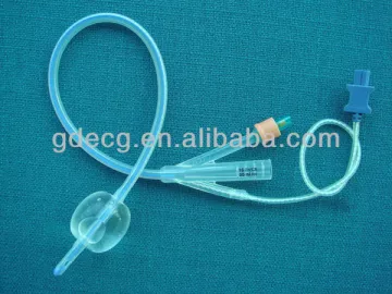 Foley Catheter with temperature probe
