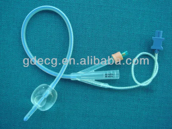 Foley Catheter with temperature probe