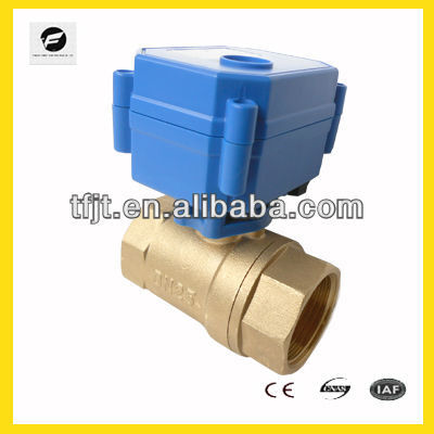 TF brass CWX-60P Motorized Ball Valve For HAVC Automatic ontrol