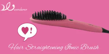 Straightening Brush On Curly Hair
