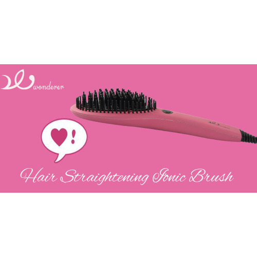 Straightening Brush On Curly Hair