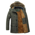 Herren Wintermantelpufferjacke verdicken sich warm