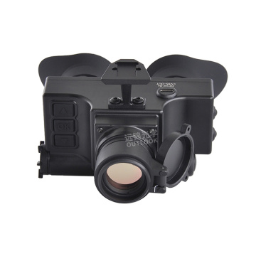 2024 Top Selling Auto Focus Dual Tubes Long-Range Thermal Scope & Imaging Monocular