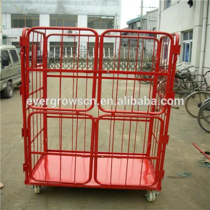 Logistic Cart Extensive Technology Galvanized Roll Container
