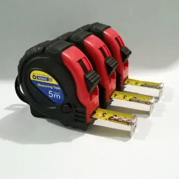 Rubber ABS Three Locks Measuring Tape Heavy Duty
