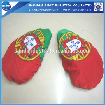 promotional advertising car mirror cover flag