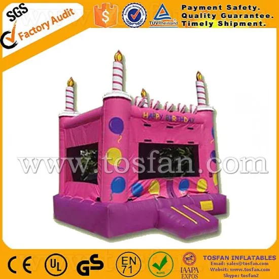 inflatable birthday cake jumper for girls A1114