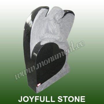 Granite Monuments with Angel Statue