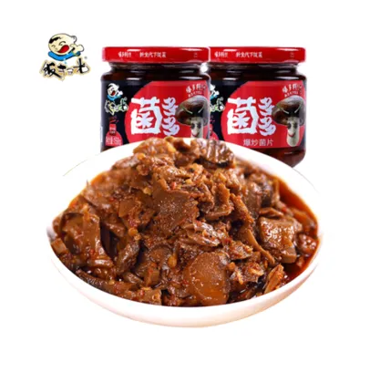 Hot Sale Sichuan Flavor 158g Foods Pickled Mushrooms