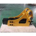 Excavator With Hydraulic Breaker Side Type