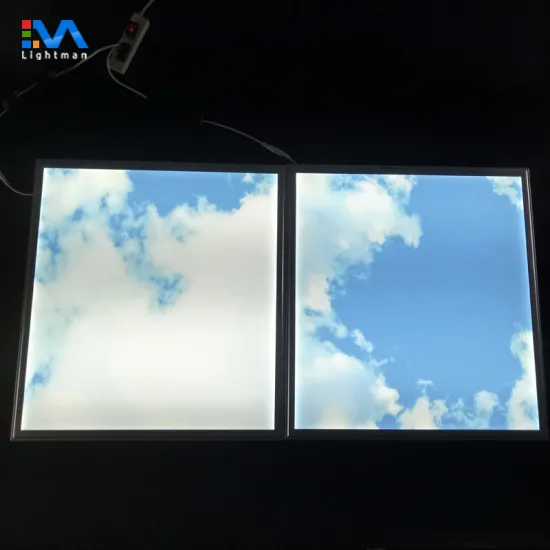 Framed LED Sky Flat Panel Light 60x60