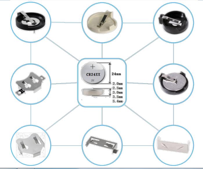 Battery, Wafer Style (CR2450)