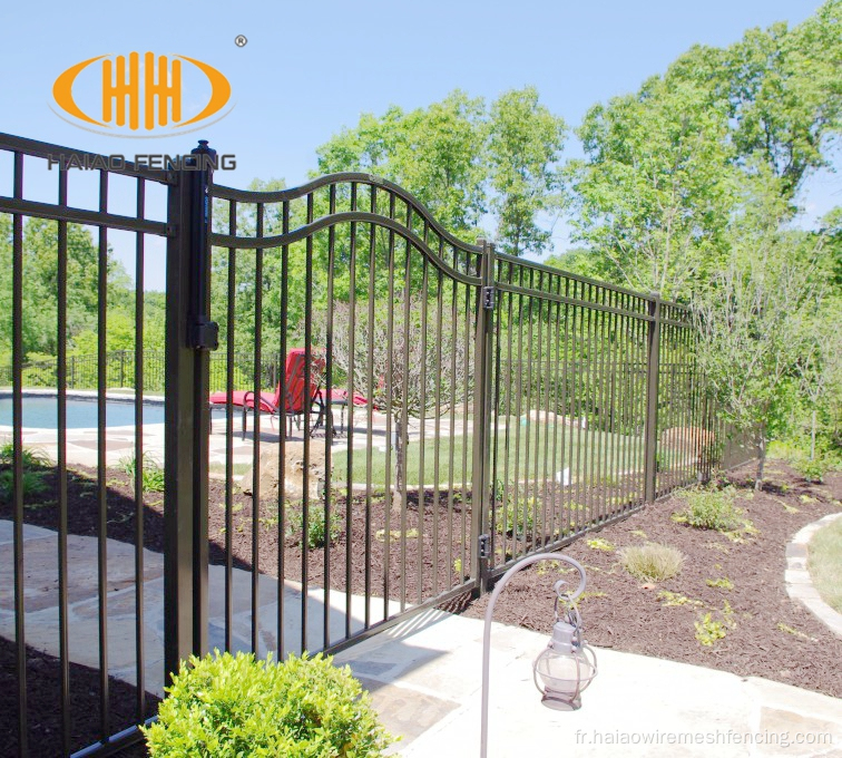 clôture de clôture en métal de sécurité clôture en fonte