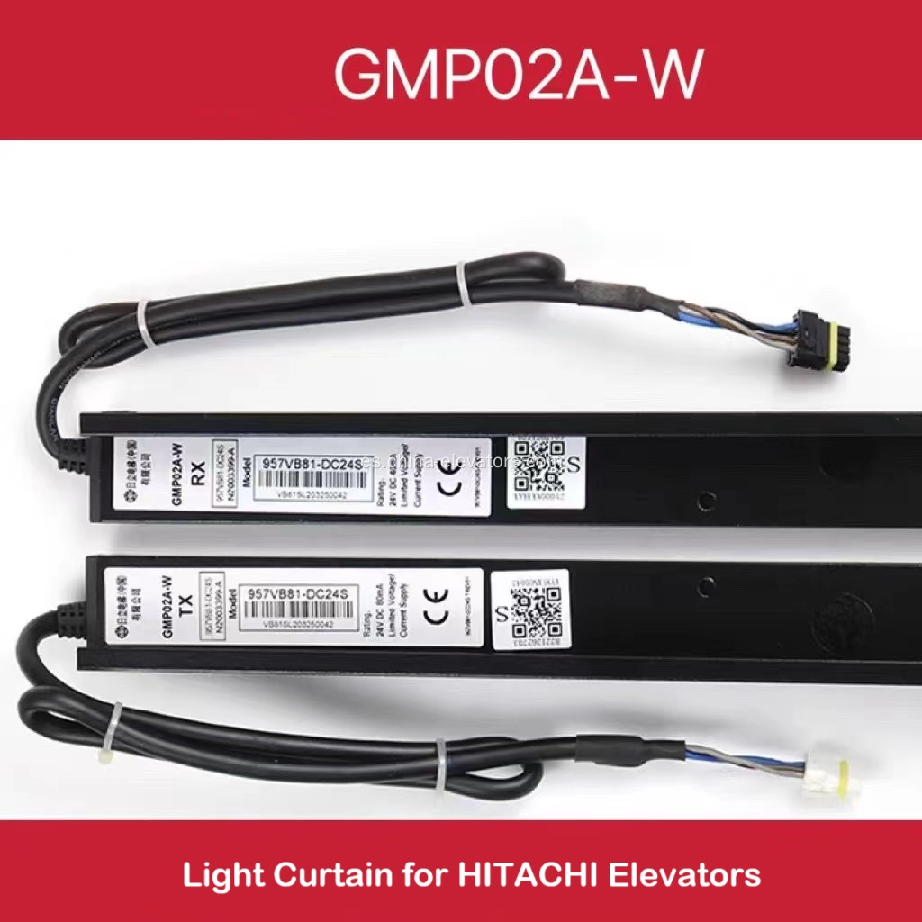 Cortina de luz GMP02A-E para ascensores de Hitachi